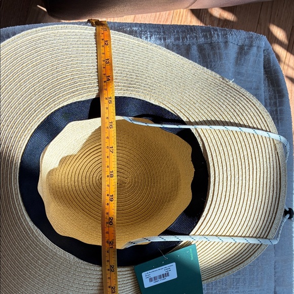 L.L. Bean SunSmart Straw Hat NWT - Picture 8 of 10